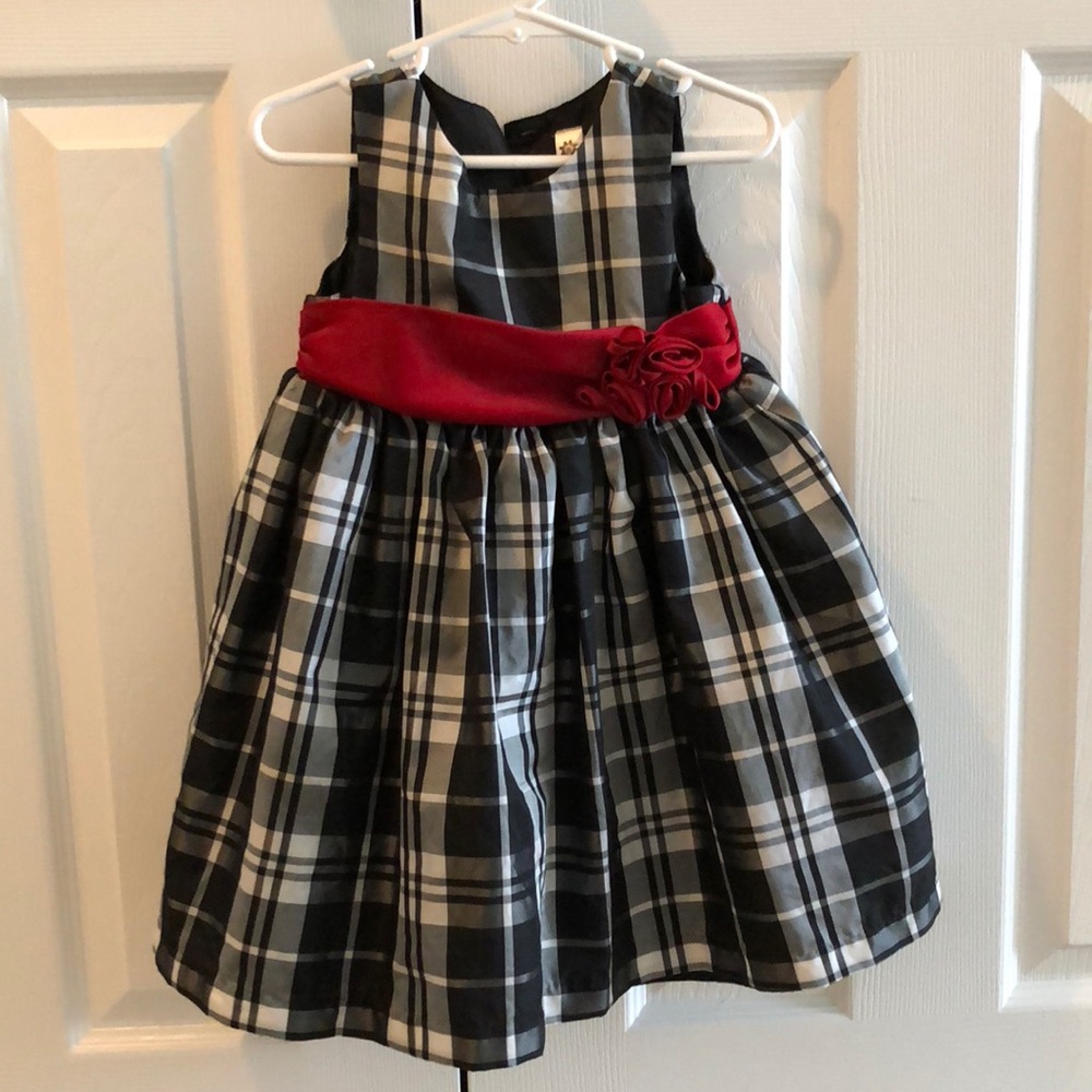 Cherokee 2T Plaid Dress